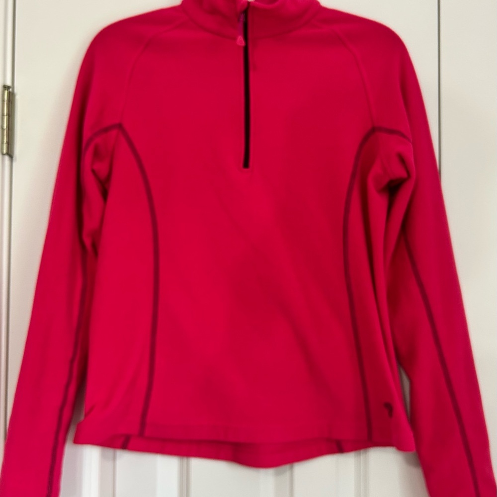 Mountain Hardwear 1/4 Zip Pink Fleece Pullover, Sz. M